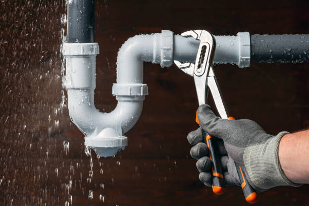 Professional Sewer Line Repair technician working in North Branford, CT